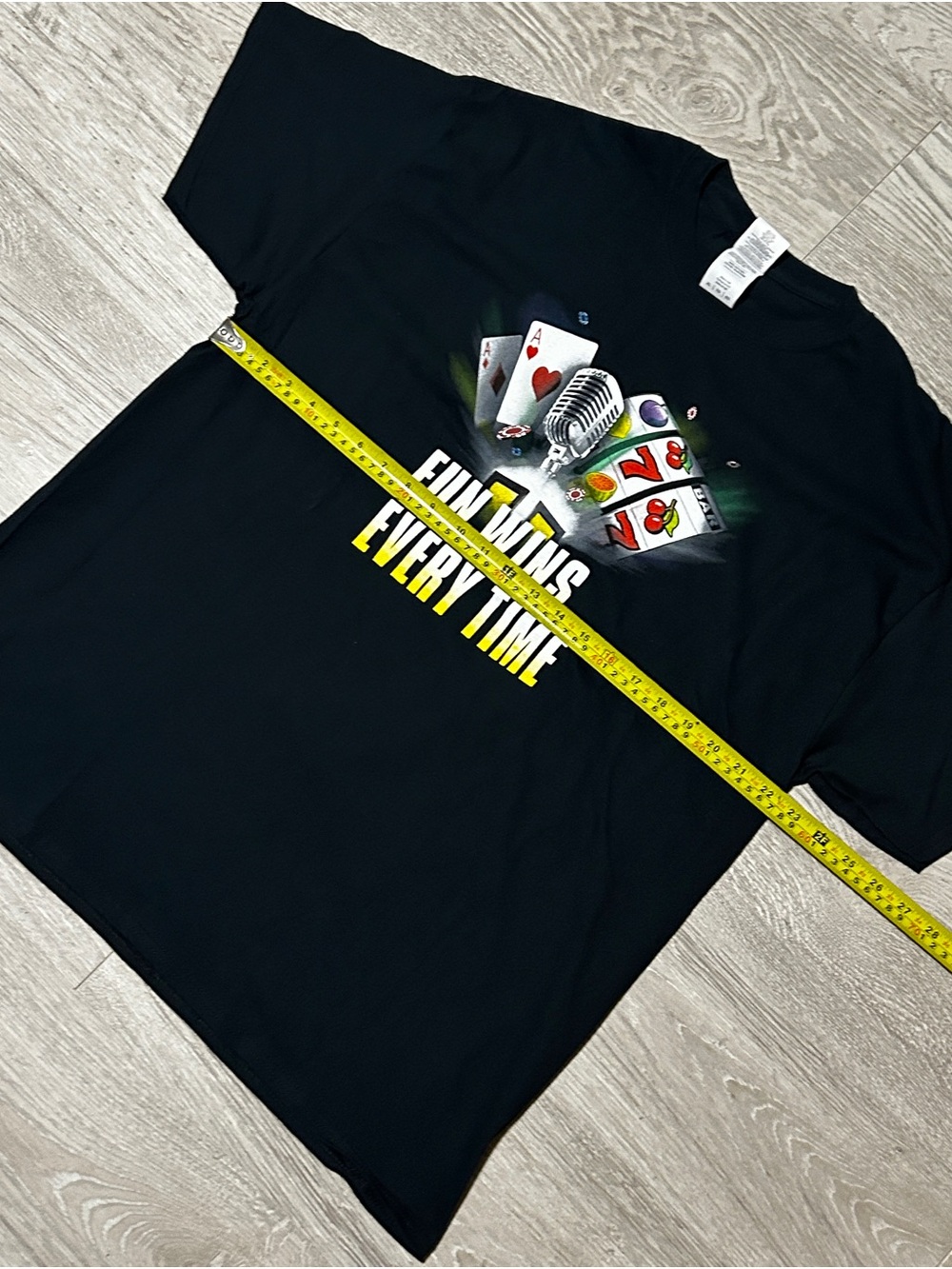 Vintage OLG Lottery Canada “Fun Wins Every Time” Graphic T-Shirt - Picture 4 of 4
